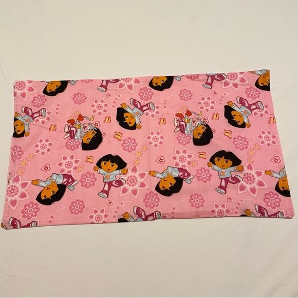 Dora the Explorer Pillowcase Homemade 21” x 11.5” Pillow Case - Picture 15 of 16